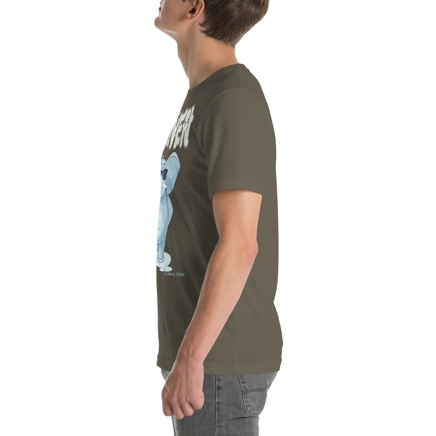 Self Driven, Smoking Elephant shirt