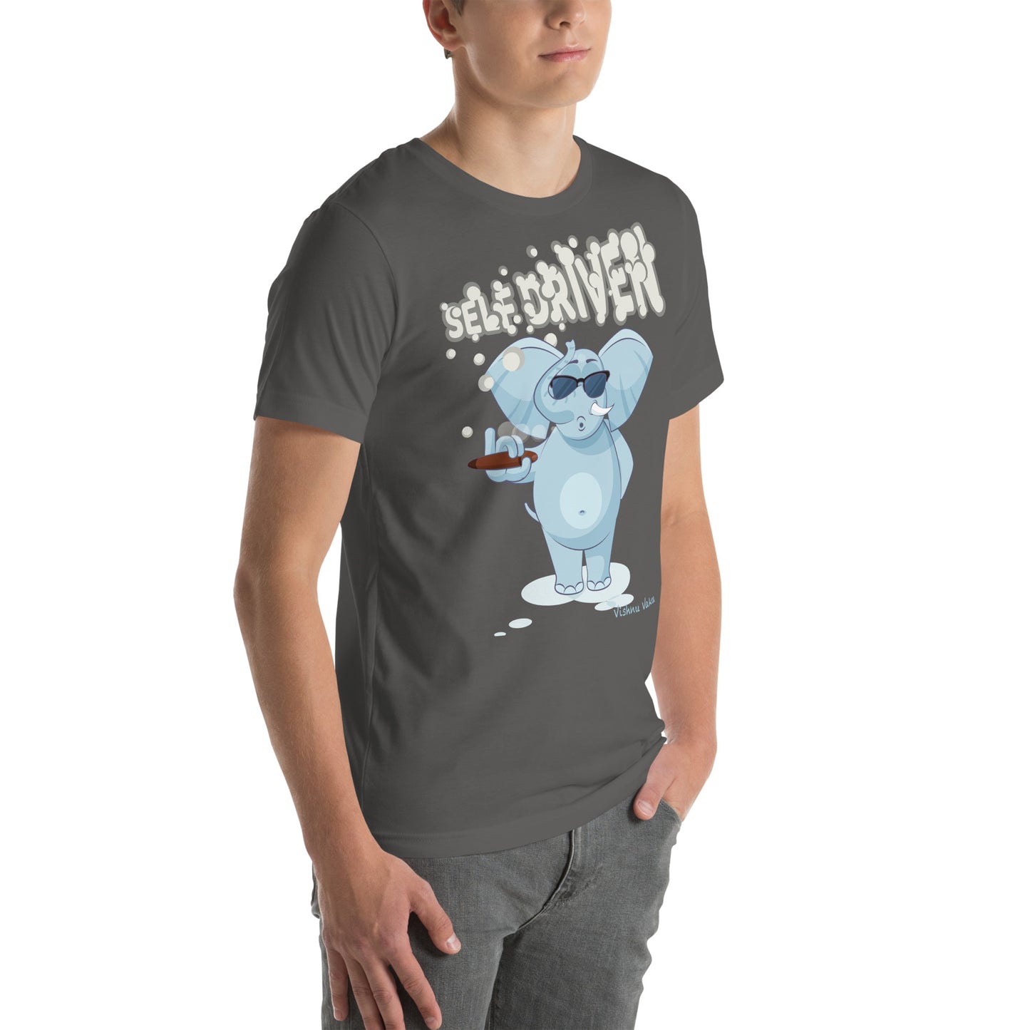 Self Driven, Smoking Elephant shirt