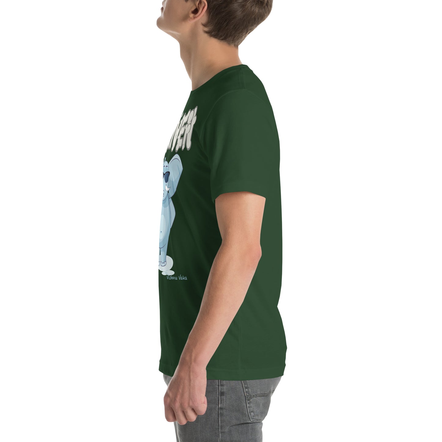 Self Driven, Smoking Elephant shirt